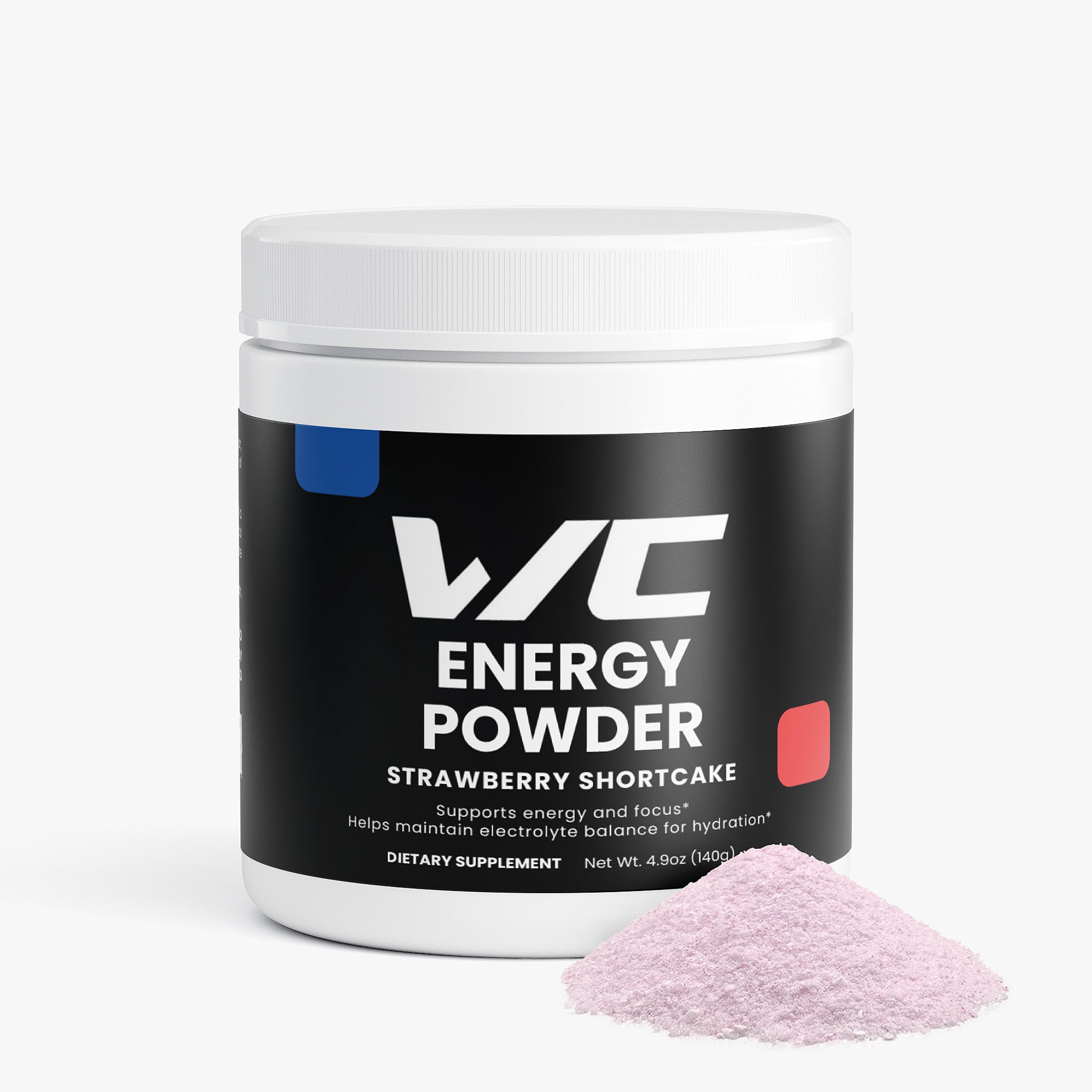 Energy Powder (Strawberry Shortcake)