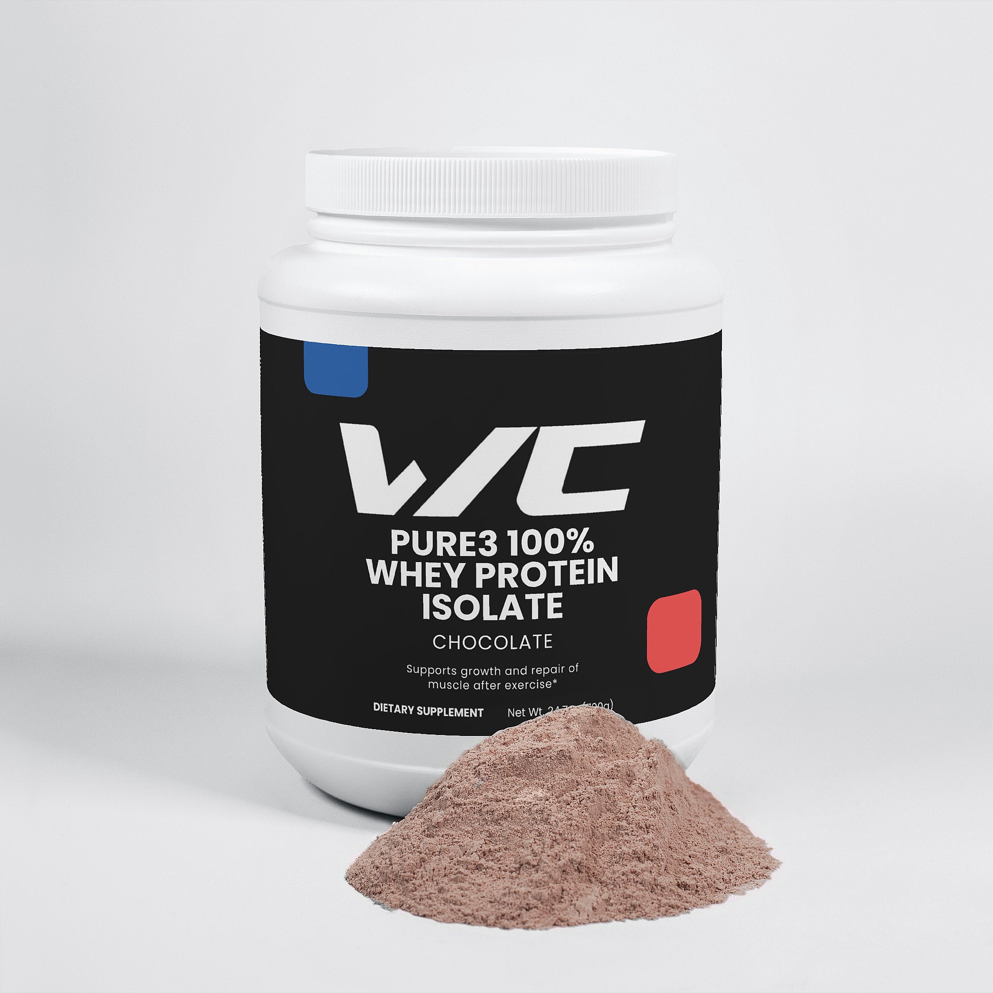 Pure3 100% Whey Protein Isolate (Chocolate)