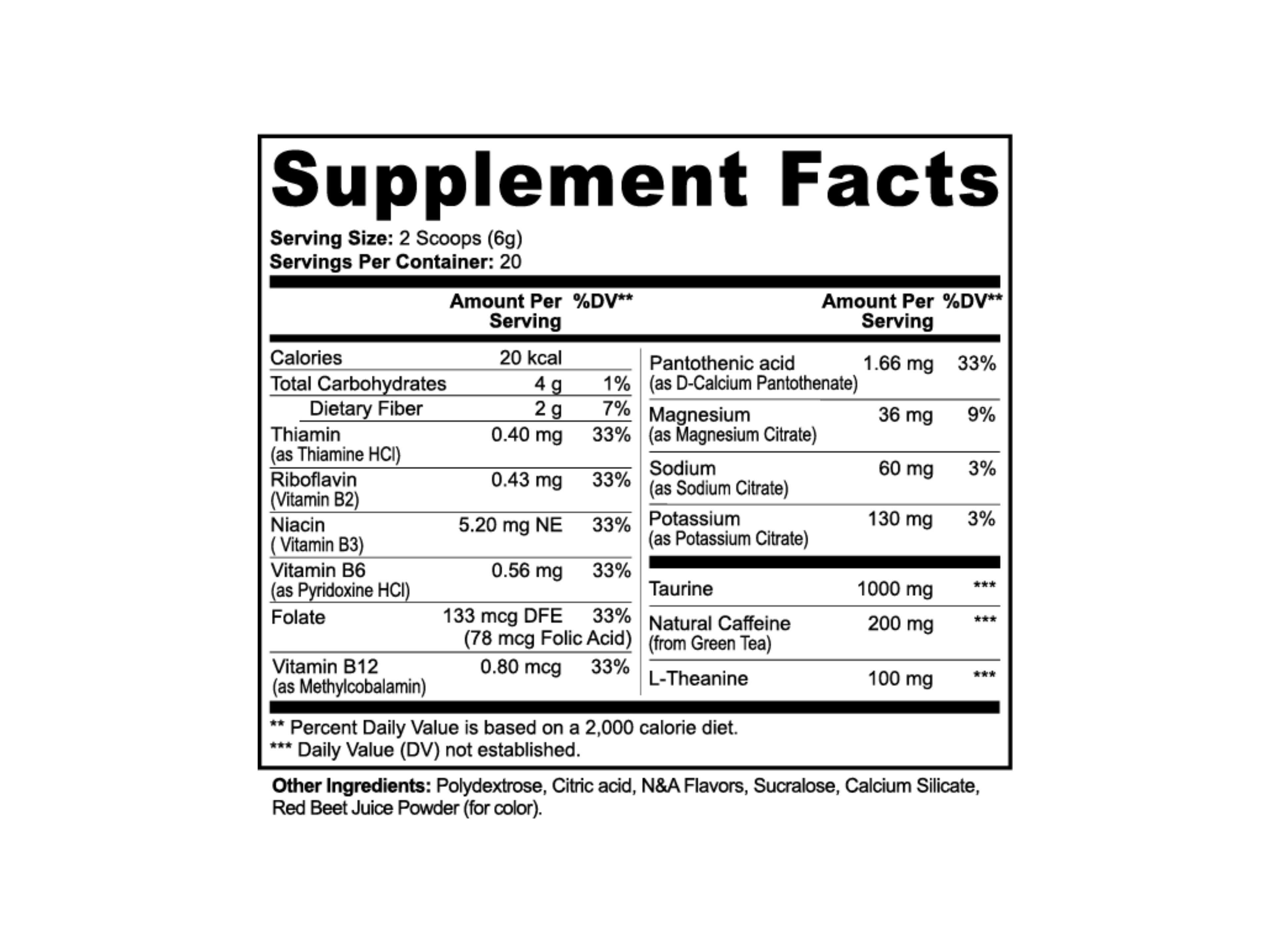 Energy Powder (Guava Berry)