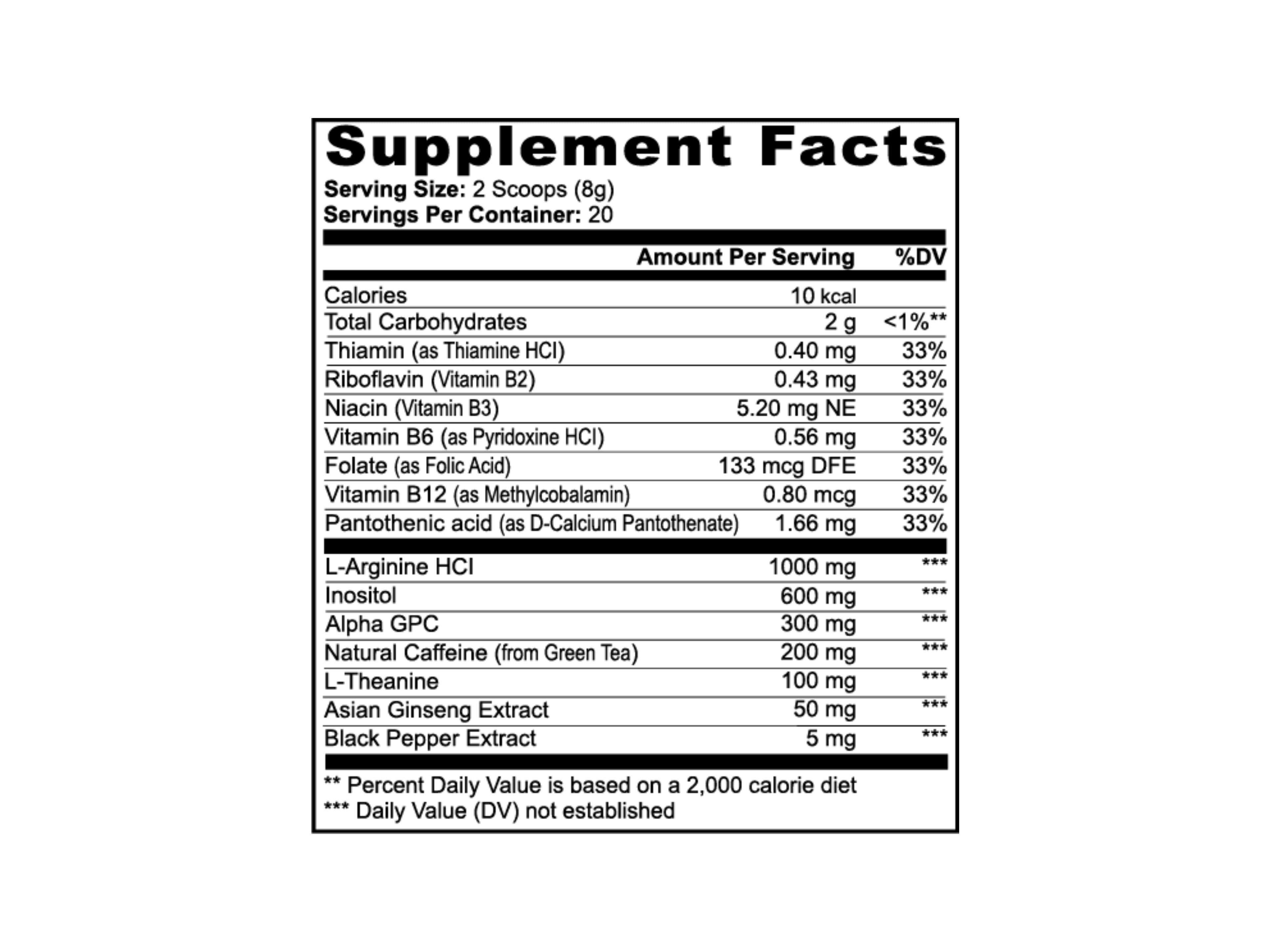 Focus Powder (Sour Grape)