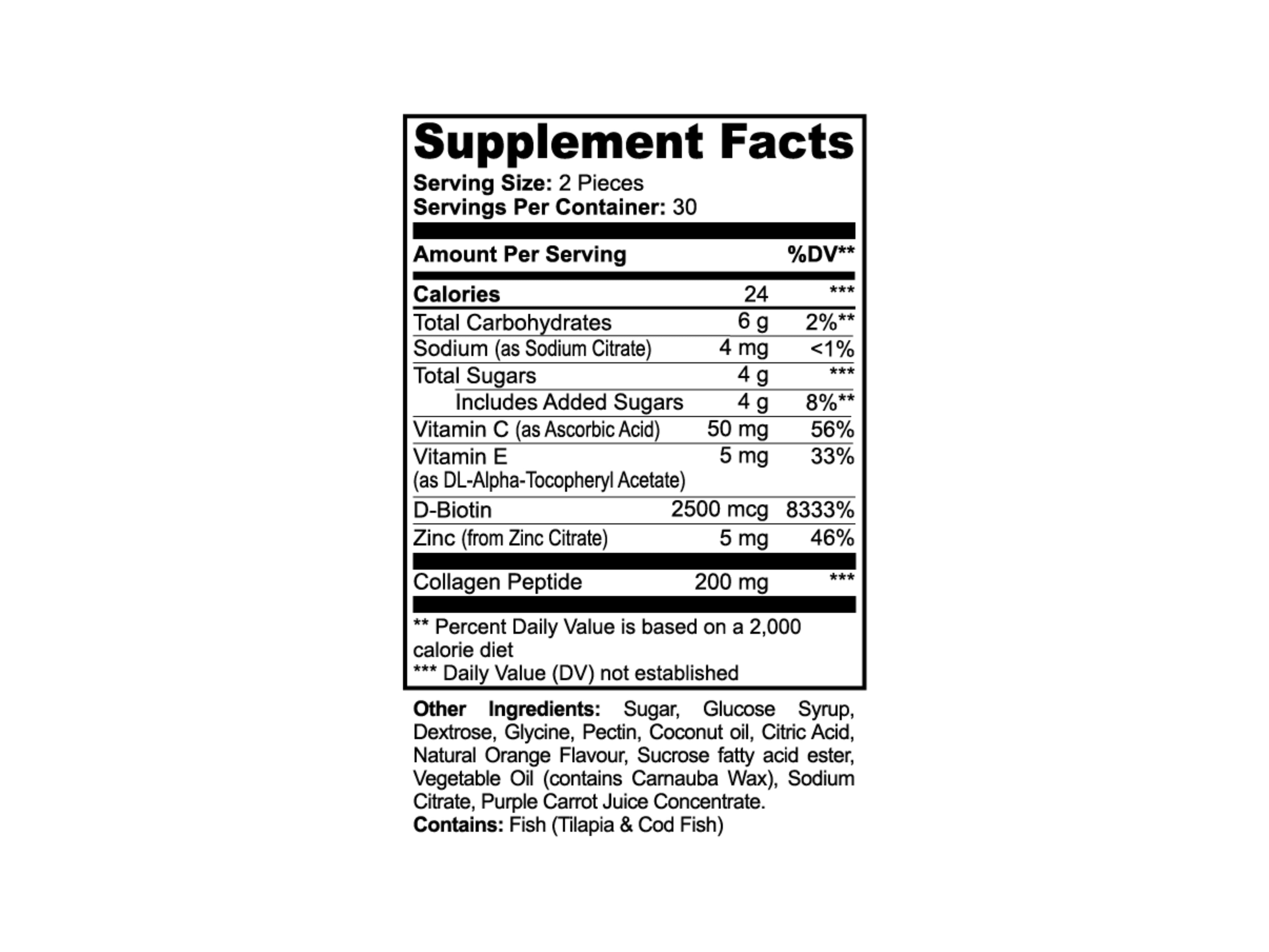 Collagen Gummies (Adult)