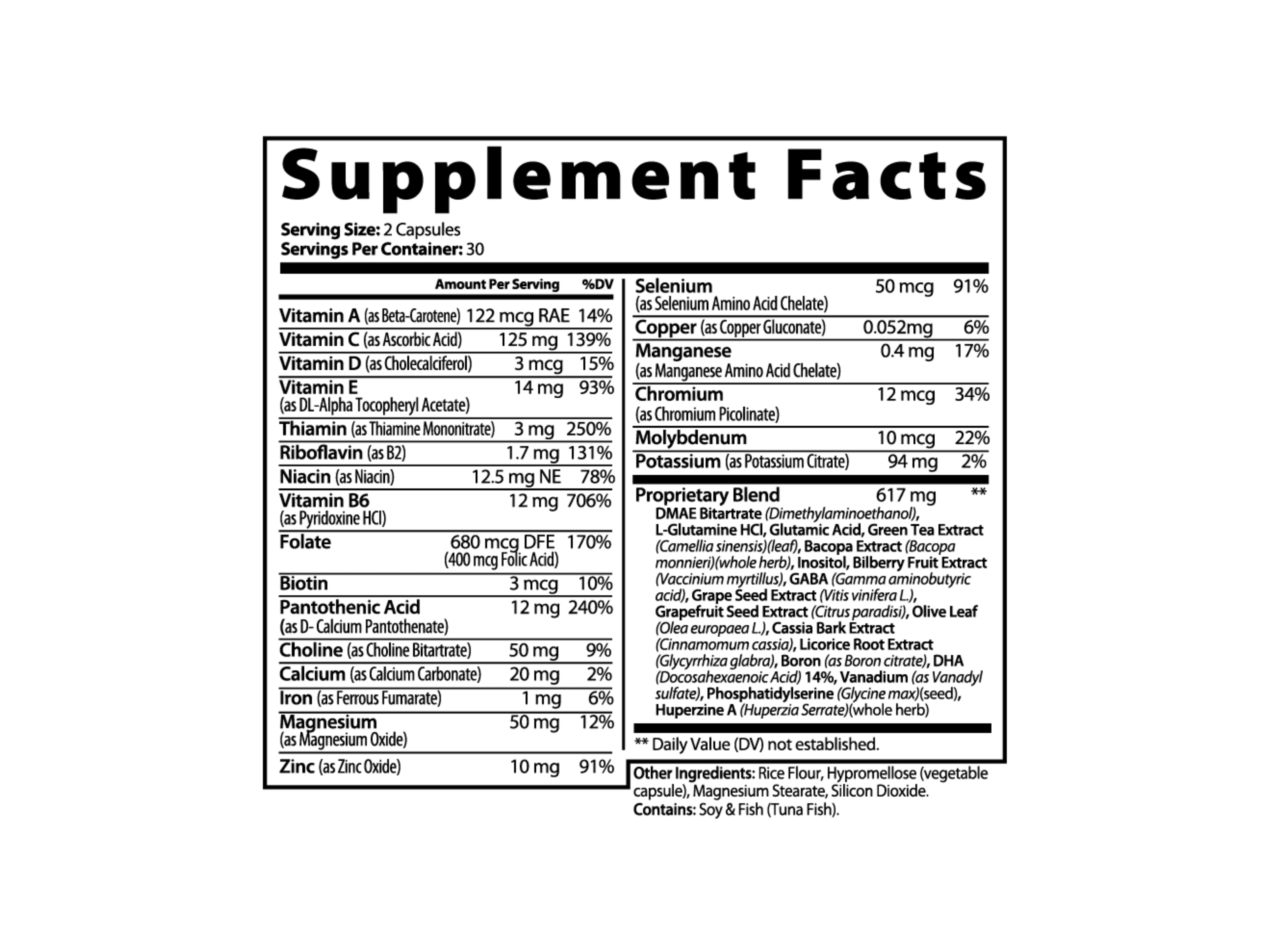 Brain & Focus Formula