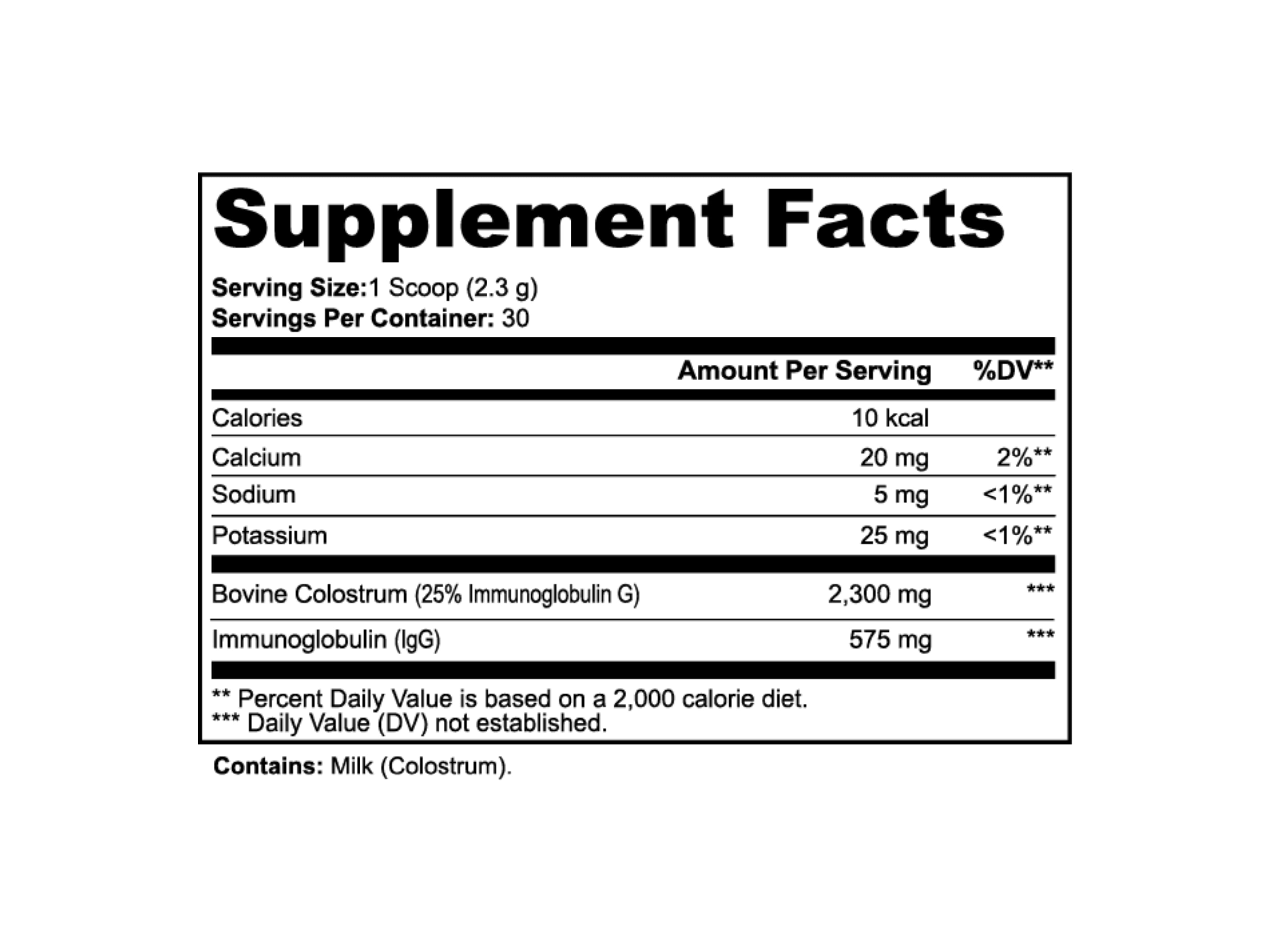 Colostrum Powder
