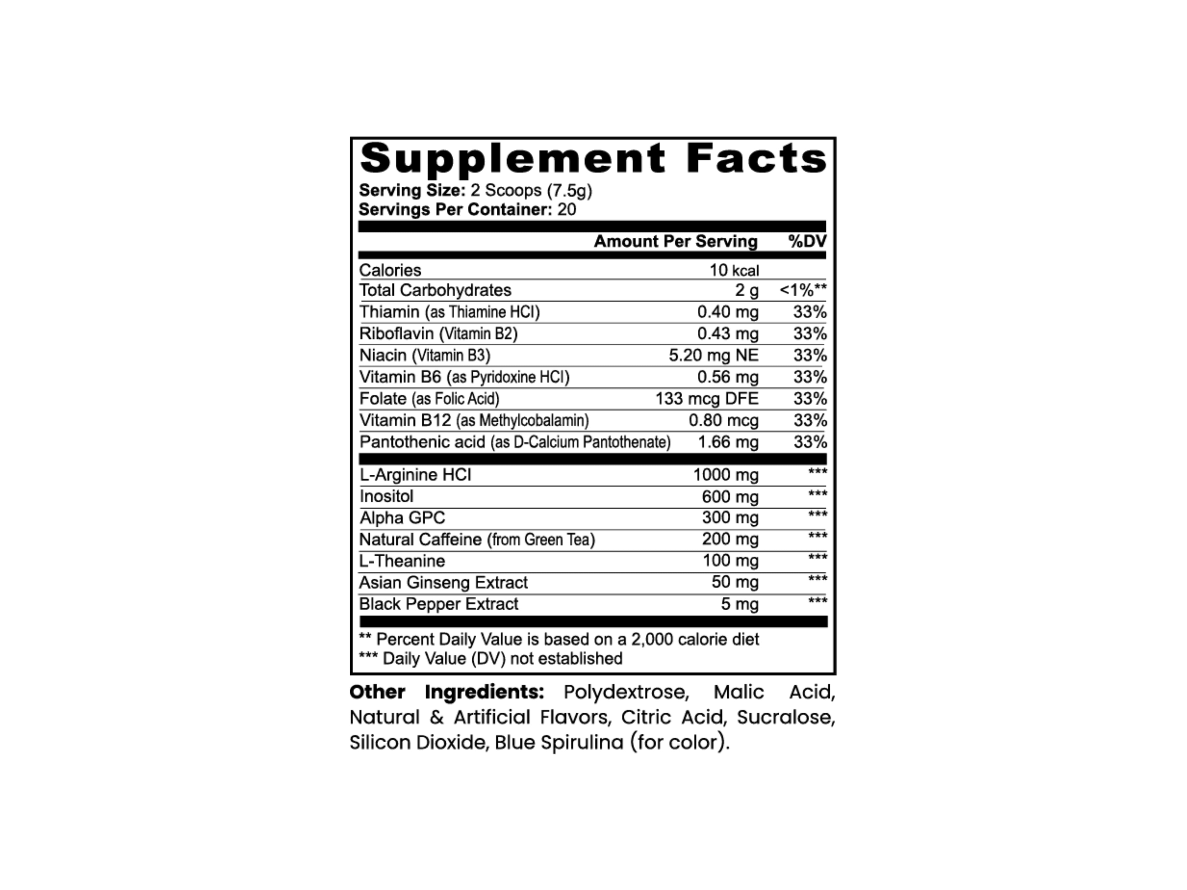 Focus Powder (Sour Gummi Worm)