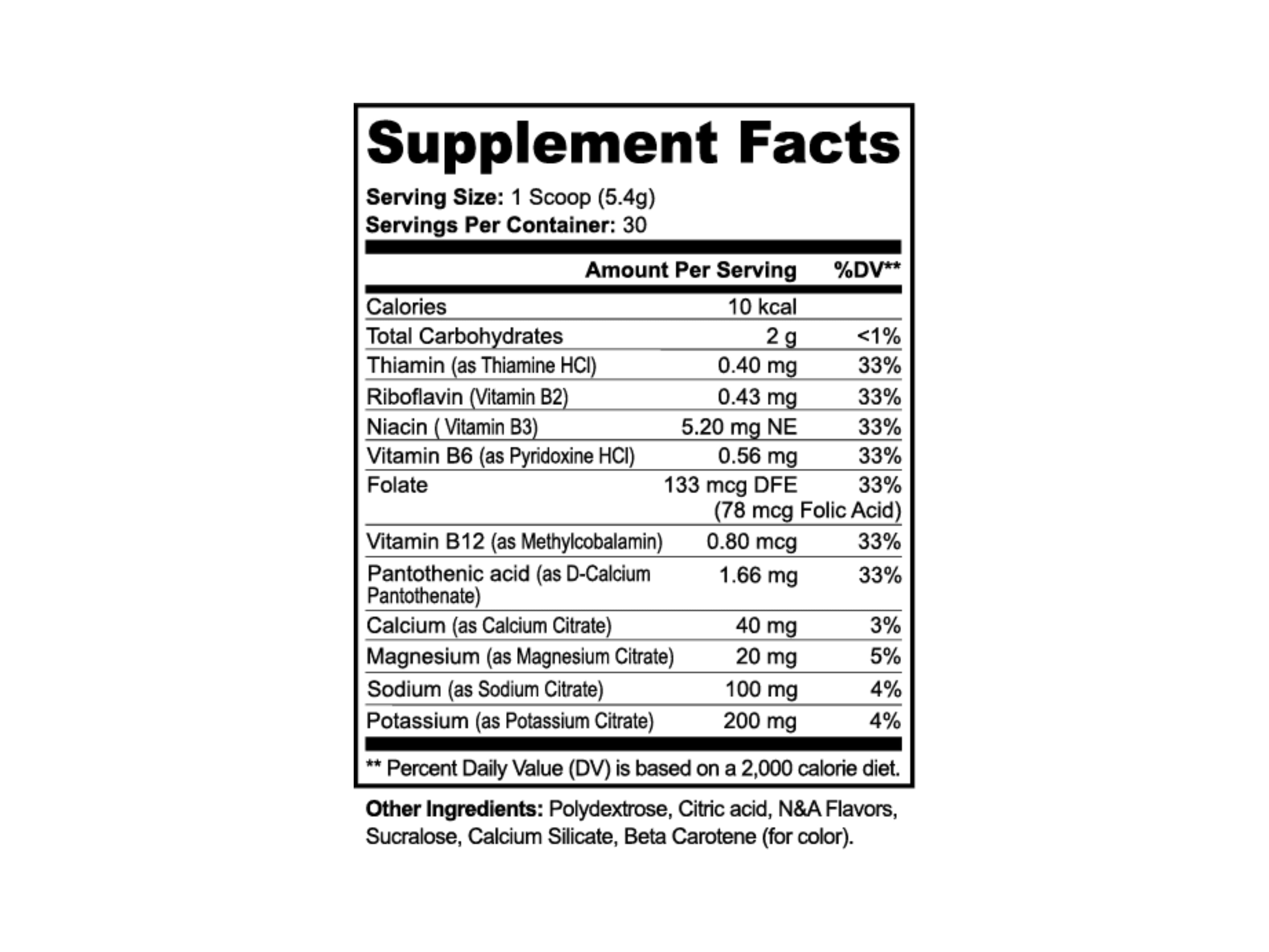 Hydration Powder (Passion Fruit)